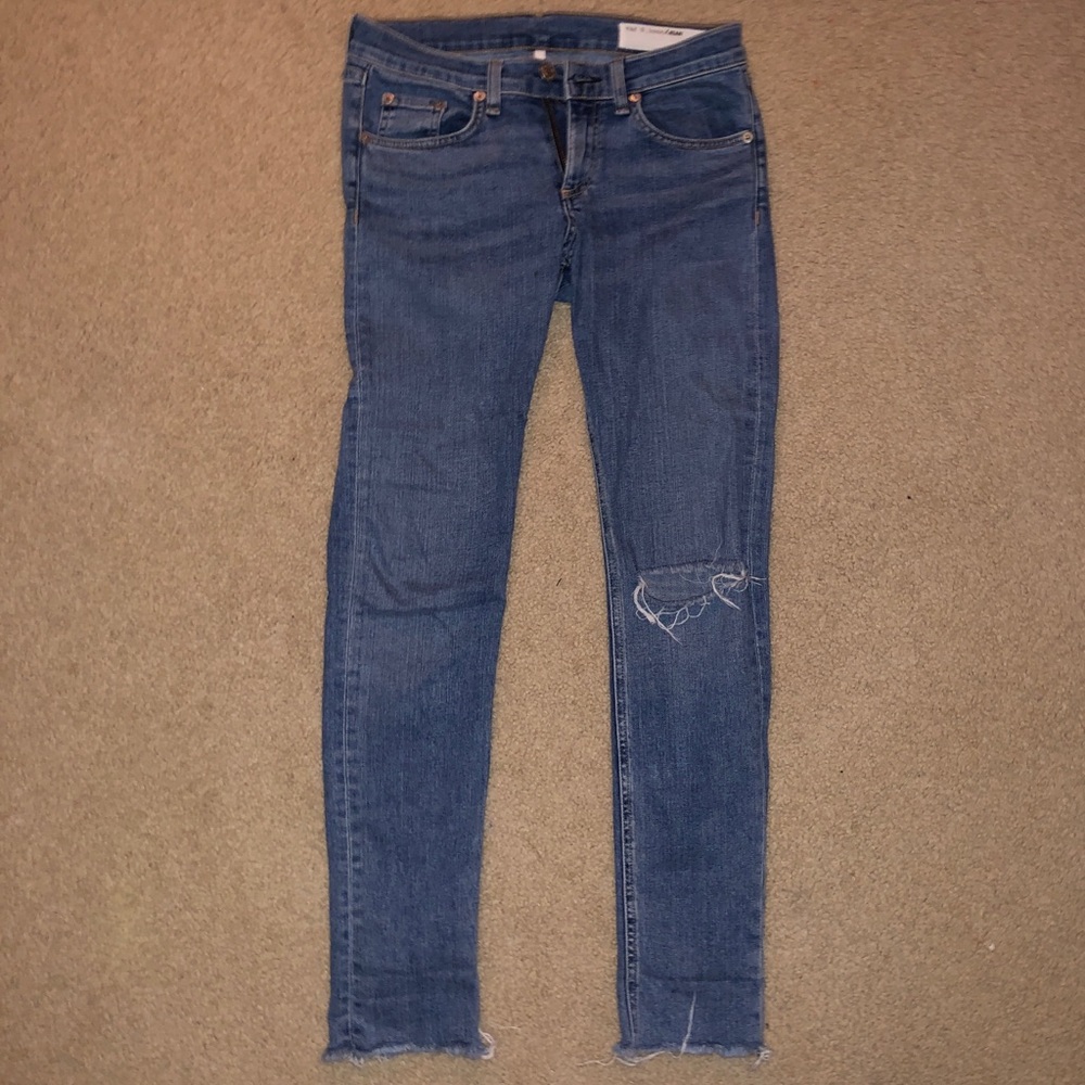 RAG & BONE Size 25 Light Wash Jeans